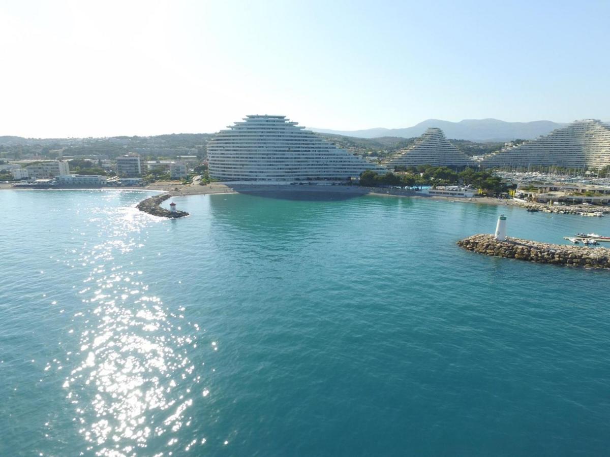 Studio Renove En Bord De Mer Avec Terrasse, Parking Et Wifi A Villeneuve-Loubet - Fr-1-252A-29 Eksteriør bilde